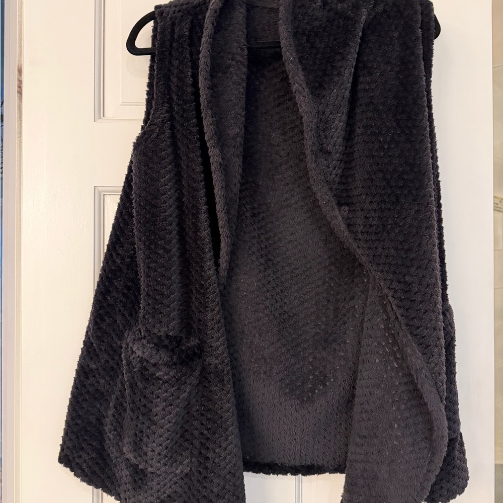 Cozy Black Vest